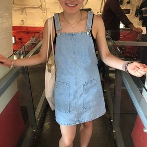 Denim Dresalls - Light blue